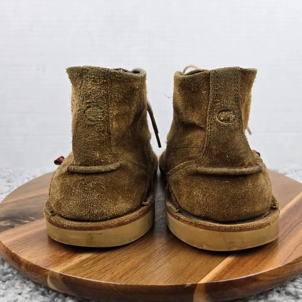 Oliberte Mens 42 Mogado Hi Brown Suede Casual Lifestyle Daily Chukka Boots